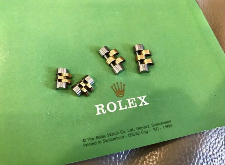 ข้อสาย ของแท้ ROLEX DATEJUST OYSTER สายJubilee 2 กษัตริย์ Boy Lady Size รูปที่ 3
