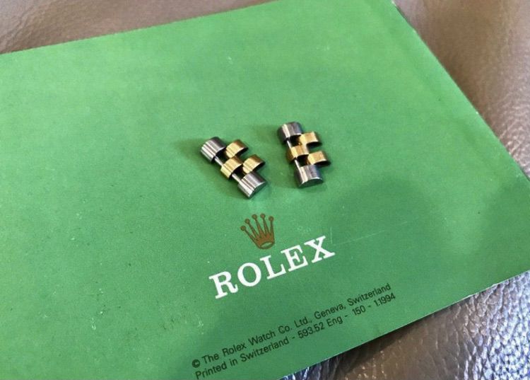 ข้อสาย ของแท้ ROLEX DATEJUST OYSTER สายJubilee 2 กษัตริย์ Boy Lady Size รูปที่ 4