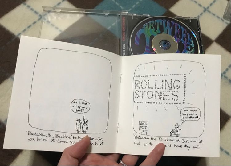 CD ซีดีเพลงสากล The Rolling Stones 🎉🎉  Between the Buttons  made in EU  ปกสวย แผ่นสวย หายาก น่าสะสม รูปที่ 5