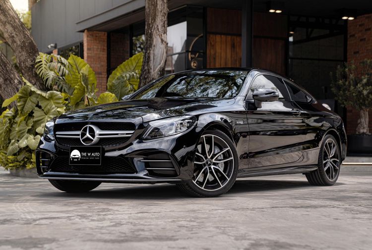 Mercedes-Benz C-Class 2020 C43 Coupe เบนซิน ไม่ติดแก๊ส เกียร์อัตโนมัติ ดำ