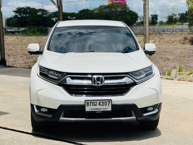 Honda CR-V 2018 2.4 EL 4WD Utility-car เบนซิน ไม่ติดแก๊ส เกียร์อัตโนมัติ ขาว