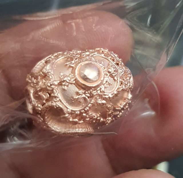 ลูกสะกดนาคาธิบดี เนื้อชนวนชุบพิ้งโกลด์ รูปที่ 6