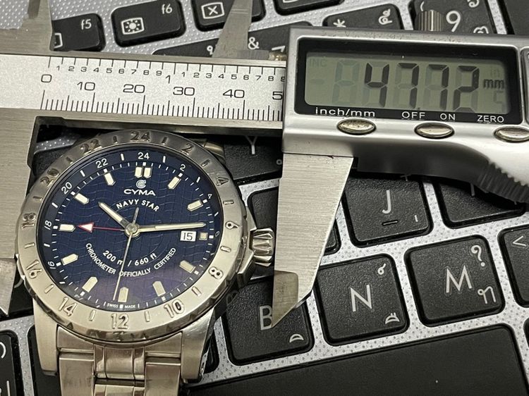 Cyma GMT Navay Star Chronometer  รูปที่ 17