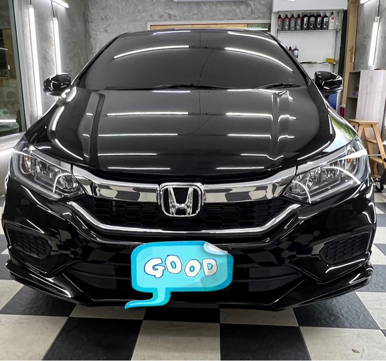 Honda City 2018 Sedan เบนซิน ไม่ติดแก๊ส เกียร์อัตโนมัติ ดำ