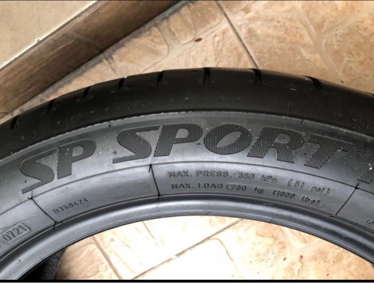 Dunlop sp sport maxx GT 235 50R18 runflat ปี21 ชุด4เส้น รูปที่ 15