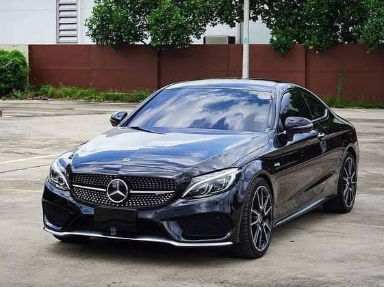 Mercedes-Benz C-Class 2018 C43 Coupe เบนซิน ไม่ติดแก๊ส เกียร์อัตโนมัติ ดำ รูปที่ 1