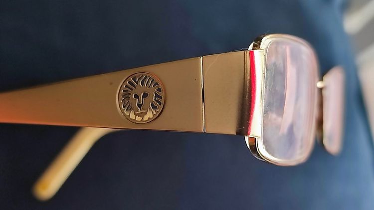 ANNE KLEIN NEW YORK AK9103 509 Eyeglasses Frame 52-17-135 Gold Matte G230 กรอบแว่นตาของแท้มือสอง จากแบรนด์หัวสิงห์ เอาไปเปลี่ยนเลนส์ตามสะดวก รูปที่ 9