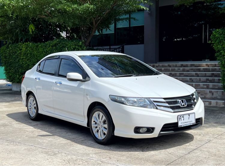 Honda City 2014 1.5 V Sedan เบนซิน ไม่ติดแก๊ส เกียร์อัตโนมัติ ขาว