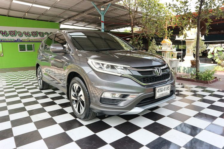 Honda CR-V 2015 2.4 EL Utility-car เบนซิน ไม่ติดแก๊ส เกียร์อัตโนมัติ เทา