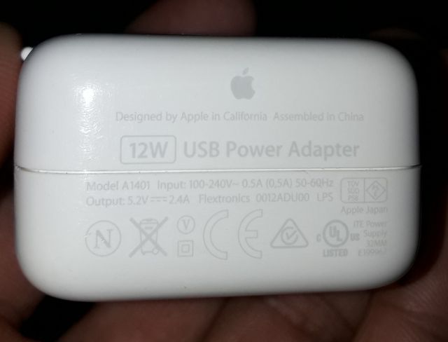 Apple A1401 12W USB Power Adapter มือ 2 รูปที่ 3