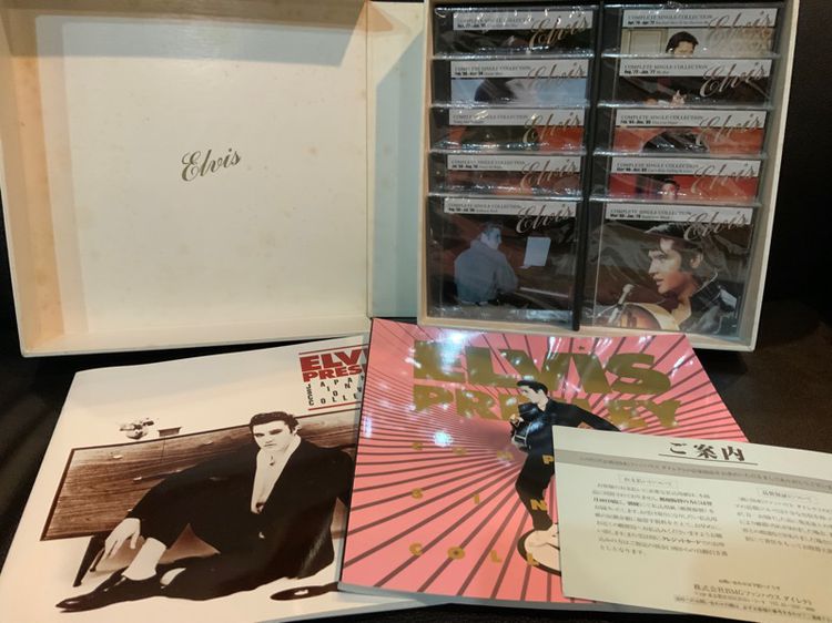ขายซีดีแผ่นใหม่ซีลหายากเสียงดี นักร้อร็อคแอนด์โรล   Elvis Presley Complete Singles Collection Digital K2 10CD SS Sealed Japan Audiophile  รูปที่ 3