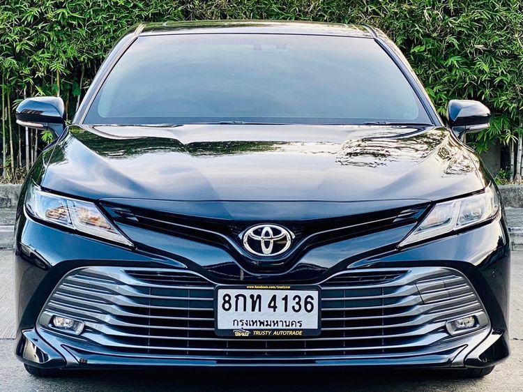Toyota Camry 2019 2.5 G Sedan เบนซิน ไม่ติดแก๊ส เกียร์อัตโนมัติ ดำ รูปที่ 1