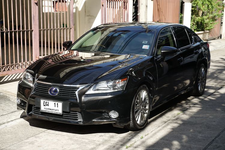 Lexus GS300 2015 3.0 Luxury Sedan ไฮบริด ไม่ติดแก๊ส เกียร์อัตโนมัติ ดำ
