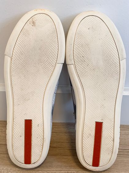 รองเท้า Prada nylon Sneakers Size 8 42 265 มือ2 ของแท้ รูปที่ 12