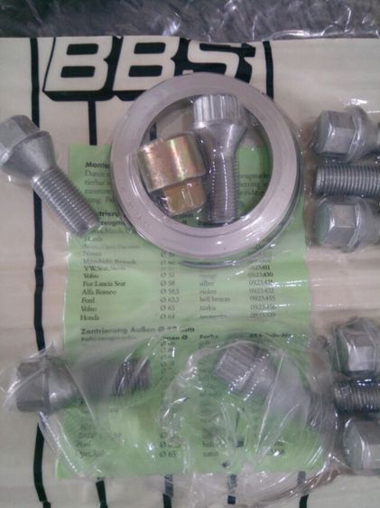 น็อตล้อ BBS แท้ 20ตัว พร้อมน็อตนิรภัย สำหรับ BMW BENZ Audi และรุ่นอื่นๆ เป็นของใหม่ แท้ ไม่เคยใช้งาน ใช้กับล้อ BBS RX RY RS LM และอีกหลายรุ่นที่โชว์น็อต รูปที่ 7