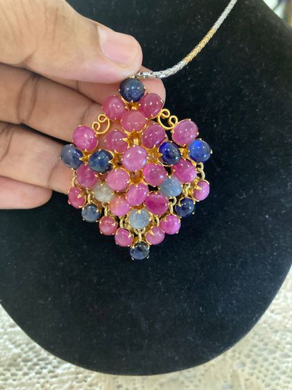 จี้อุบะทับทิม ไพลิน พม่า รูปที่ 7