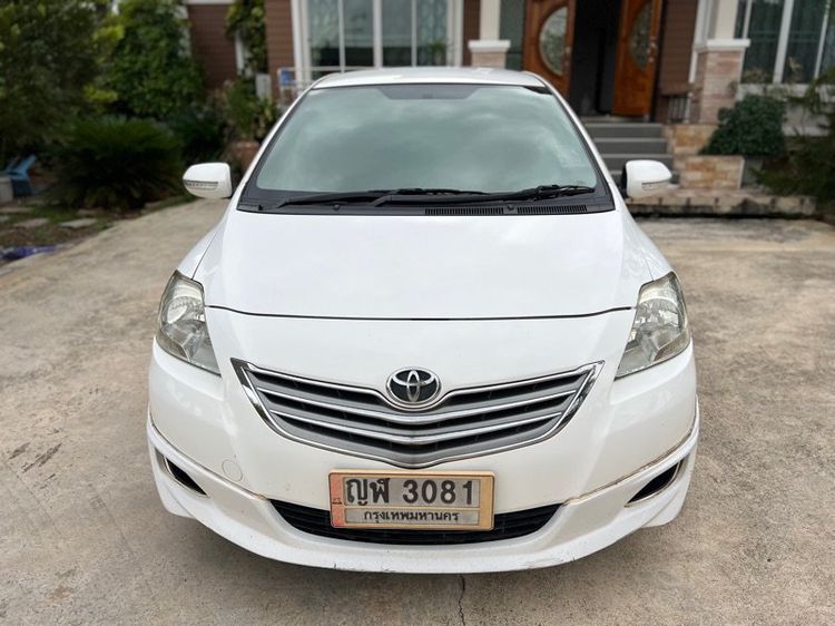 Toyota Vios 2011 1.5 E Sedan เบนซิน ไม่ติดแก๊ส เกียร์อัตโนมัติ ขาว