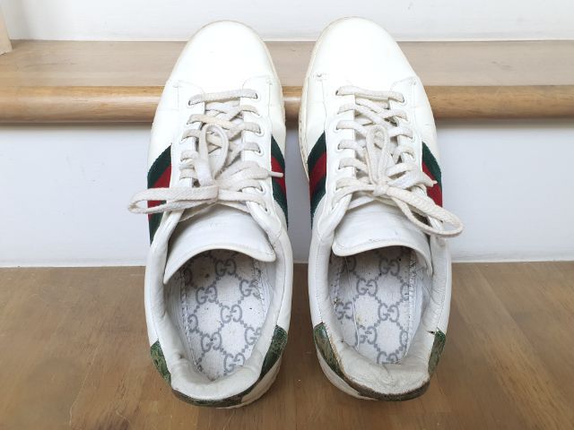 รองเท้า Gucci Ace Sneaker OG แท้ เหมาะกับเท้า 26 ถึง 26.5 cm รูปที่ 8
