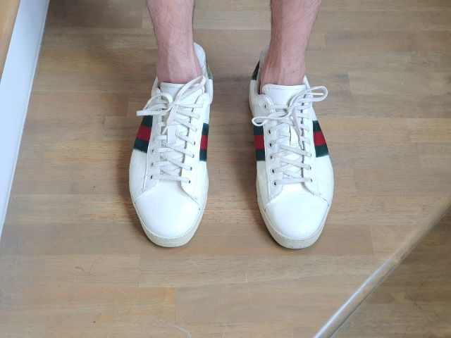 รองเท้า Gucci Ace Sneaker OG แท้ เหมาะกับเท้า 26 ถึง 26.5 cm รูปที่ 13