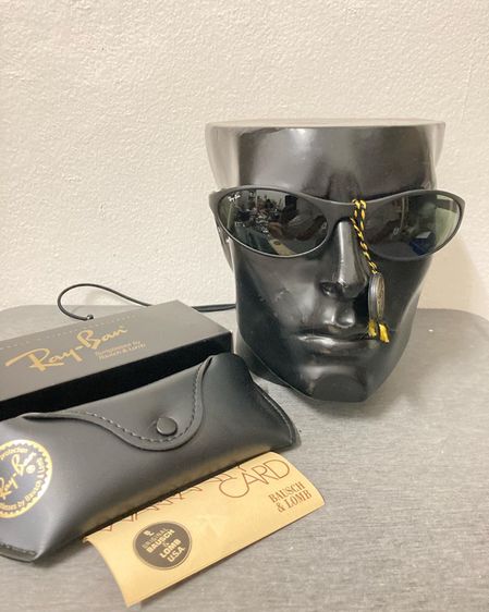 ขายแว่นตากันแดด RayBan ของใหม่เก่าเก็บงาน usa เลนส์ BL (BAUSCH LOMB) Vintage Sunglasses RayBan by Bausch Lomb Made In Usa 1990’s รูปที่ 6