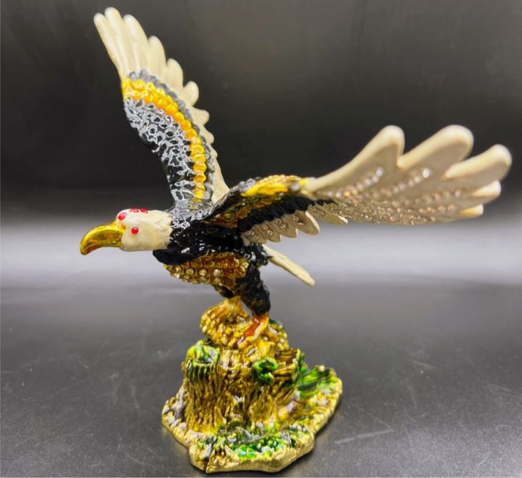 กล่องโลหะใส่ของนกอินทรีย์  งานItaly นำเข้า รูปที่ 11