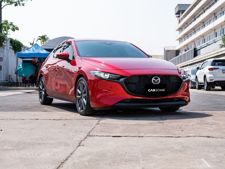 Mazda Mazda3 2019 2.0 S Sports Sedan เบนซิน ไม่ติดแก๊ส เกียร์อัตโนมัติ แดง