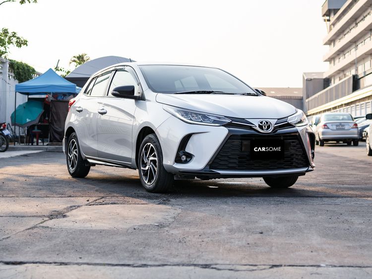 Toyota Yaris 2020 1.2 Sport Premium Sedan เบนซิน ไม่ติดแก๊ส เกียร์อัตโนมัติ เทา รูปที่ 1