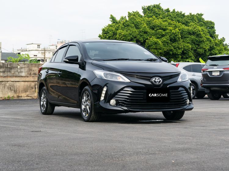 Toyota Vios 2018 1.5 G Sedan เบนซิน เกียร์อัตโนมัติ ดำ รูปที่ 1