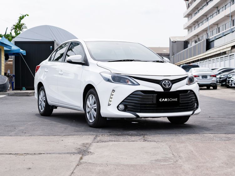 Toyota Vios 2017 1.5 G Sedan เบนซิน เกียร์อัตโนมัติ ขาว