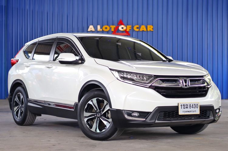 Honda CR-V 2017 2.4 E Utility-car เบนซิน ไม่ติดแก๊ส เกียร์อัตโนมัติ ขาว
