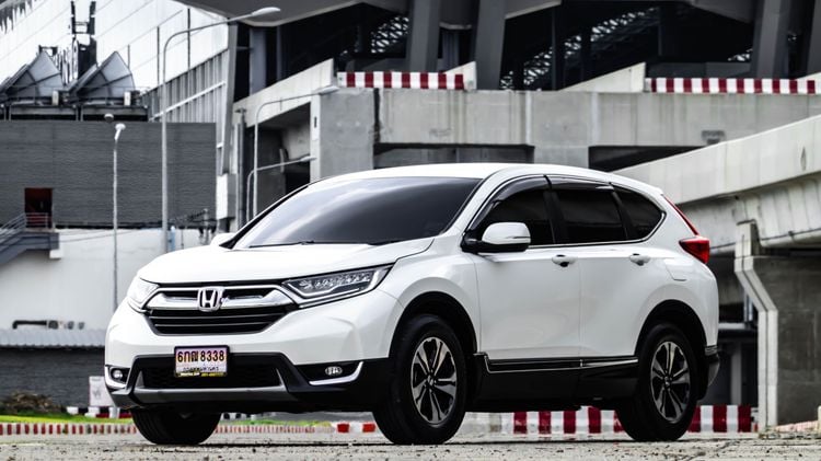 Honda CR-V 2019 2.4 E Utility-car เบนซิน ไม่ติดแก๊ส เกียร์อัตโนมัติ ขาว
