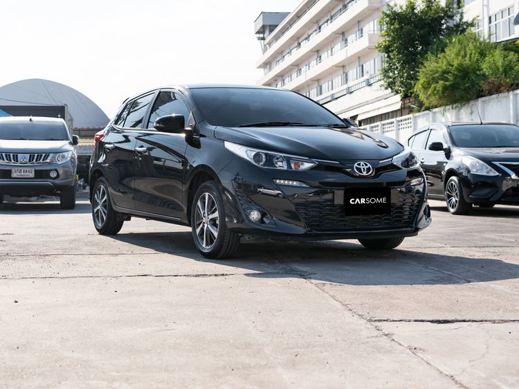 Toyota Yaris 2020 1.2 Sport Premium Sedan เบนซิน ไม่ติดแก๊ส เกียร์อัตโนมัติ ดำ