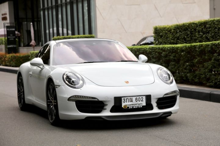 Porsche 911 Carrera S 2015 3.8 Utility-car เบนซิน ไม่ติดแก๊ส เกียร์อัตโนมัติ ขาว