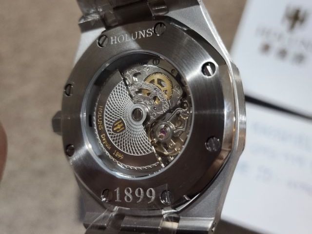 นาฬิกา HOLUNS automatic ของแท้ all stainless steel รูปที่ 9
