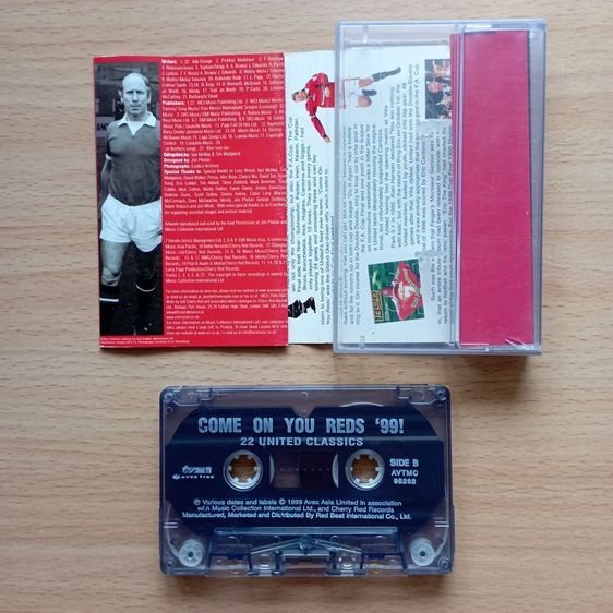 COME ON YOU REDS '99 (1999) 20 Manchester United Classics เทป Cassette รับประกันไม่มีอัดทับ มีส่วนลดของแถม - 0606 รูปที่ 5