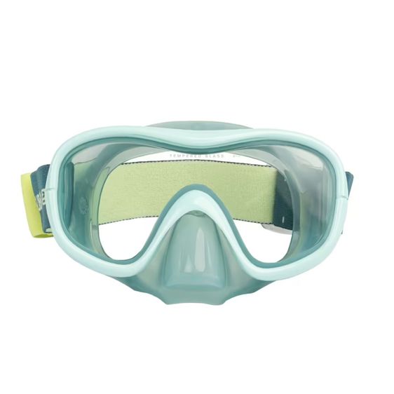 Snorkelling Tempered Glass Mask 520 turquoise หน้ากากดำน้ำตื้น ชนิด กระจกนิรภัย รุ่น SNK 520 รูปที่ 2