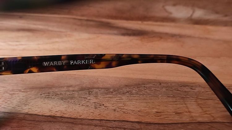 Warby Parker Chilton 200 Tortoise Rectangular Eyeglasses Frames 50-18 142 mm กรอบแว่นของแท้มือสอง เอาไปใส่เลนส์ตามสะดวกครับ ทรง wayrarer ปกต รูปที่ 4