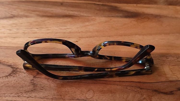 Warby Parker Chilton 200 Tortoise Rectangular Eyeglasses Frames 50-18 142 mm กรอบแว่นของแท้มือสอง เอาไปใส่เลนส์ตามสะดวกครับ ทรง wayrarer ปกต รูปที่ 8