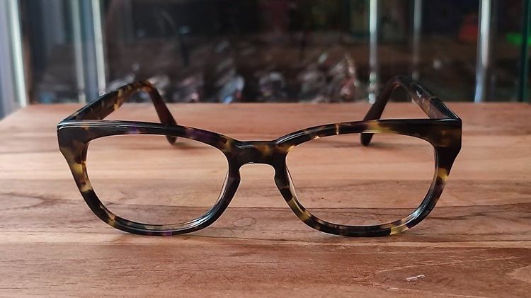 Warby Parker Chilton 200 Tortoise Rectangular Eyeglasses Frames 50-18 142 mm กรอบแว่นของแท้มือสอง เอาไปใส่เลนส์ตามสะดวกครับ ทรง wayrarer ปกต รูปที่ 1