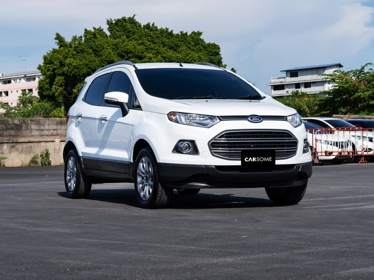Ford Ecosport 2014 1.5 Titanium Utility-car เบนซิน เกียร์อัตโนมัติ ขาว รูปที่ 1