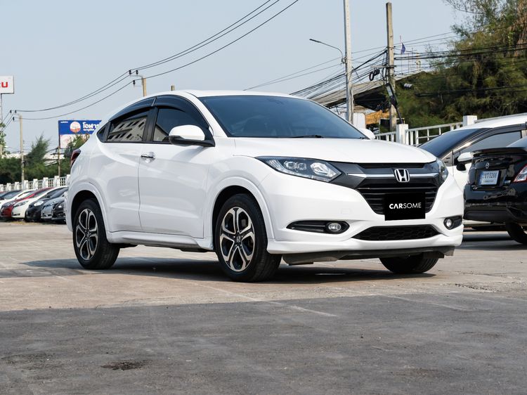 Honda HR-V 2015 1.8 E Limited Utility-car เบนซิน ไม่ติดแก๊ส เกียร์อัตโนมัติ ขาว