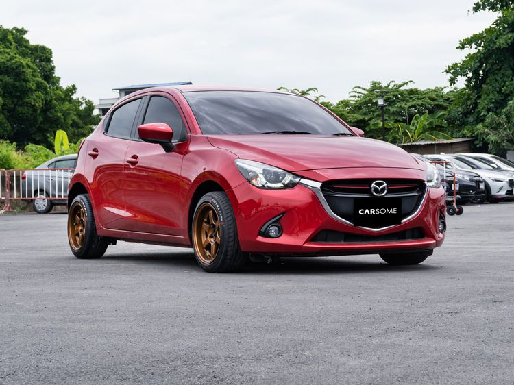 Mazda Mazda 2 2016 1.3 Sports High Plus Sedan เบนซิน เกียร์อัตโนมัติ แดง