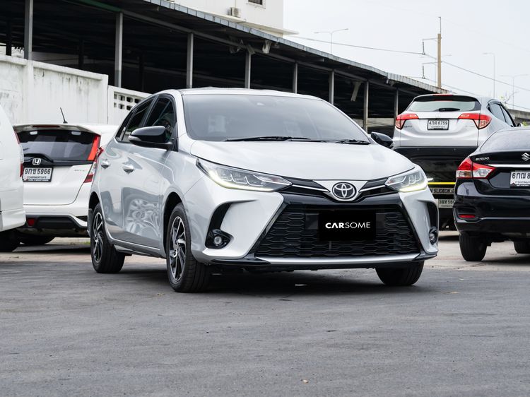 Toyota Yaris 2021 1.2 Sport Premium Sedan เบนซิน เกียร์อัตโนมัติ บรอนซ์เงิน รูปที่ 1