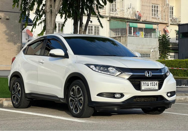 Honda HR-V 2018 1.8 E Utility-car เบนซิน ไม่ติดแก๊ส เกียร์อัตโนมัติ ขาว
