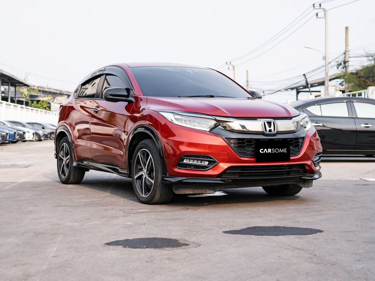 Honda HR-V 2019 1.8 RS Utility-car เบนซิน ไม่ติดแก๊ส เกียร์อัตโนมัติ แดง