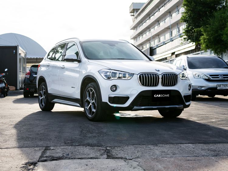 BMW X1 2018 2.0 sDrive18d xLine Utility-car ดีเซล เกียร์อัตโนมัติ ขาว
