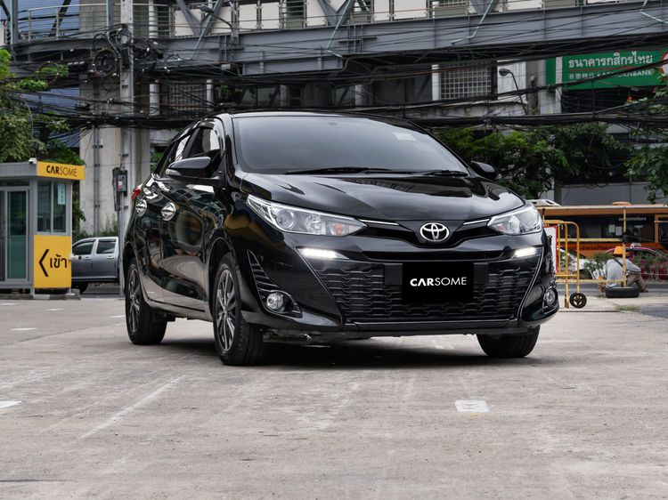 Toyota Yaris 2019 1.2 G Sedan เบนซิน เกียร์อัตโนมัติ ดำ