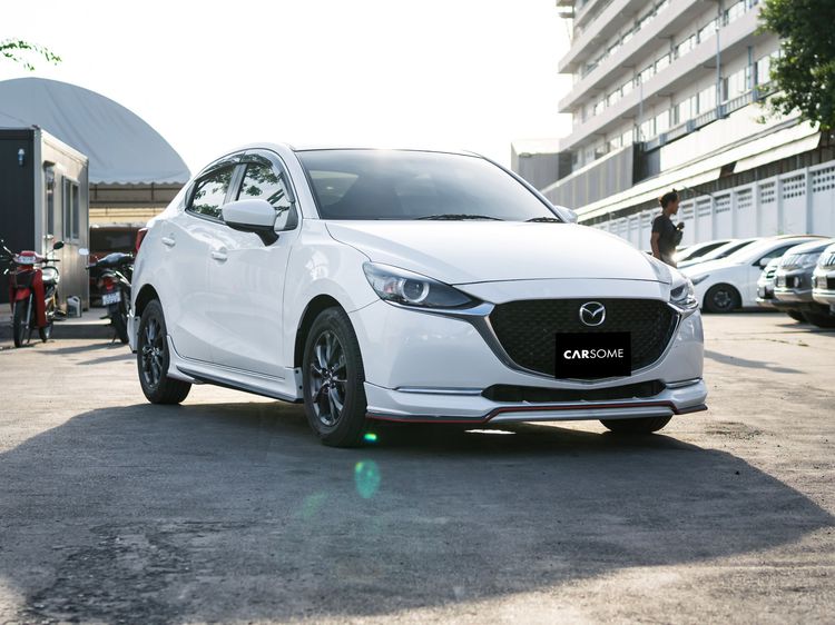 Mazda Mazda 2 2019 1.3 Sedan เบนซิน เกียร์อัตโนมัติ ขาว