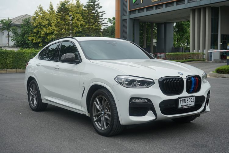 BMW X4 2019 2.0 xDrive20d M Sport 4WD Utility-car ดีเซล เกียร์อัตโนมัติ ขาว รูปที่ 1