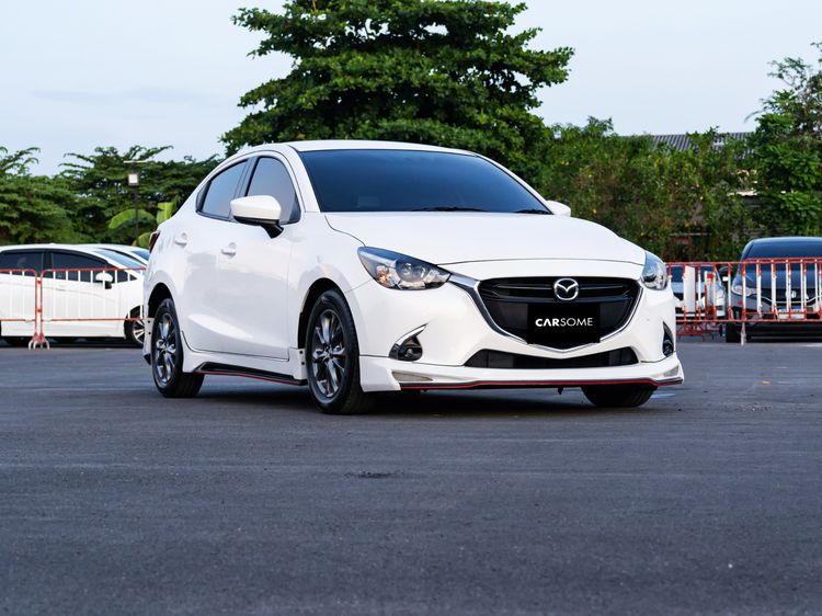 Mazda Mazda 2 2019 1.3 High Plus Sedan เบนซิน เกียร์อัตโนมัติ ขาว
